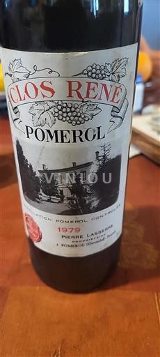Bordeaux Pomerol Clos René 1979