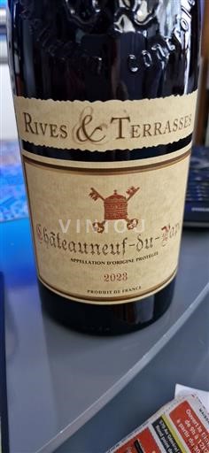 Valle del Rodano Châteauneuf-du-Pape Rives & Terrasses 2023