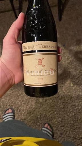 Vallée du Rhône Châteauneuf-du-pape Rives & Terrasses 2023
