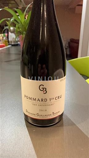 Bourgogne Pommard Premier Cru Domaine Guillaume Baduel Les Saussilles 2018