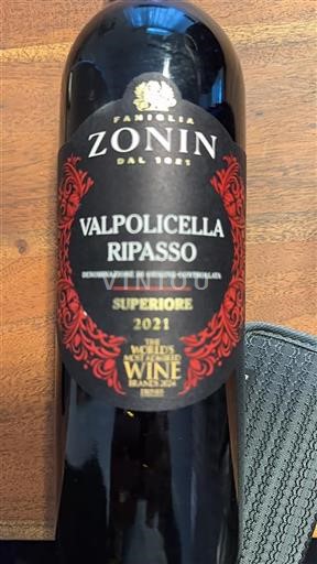 Veneto Valpolicella Ripasso Zonin Superiore 2021