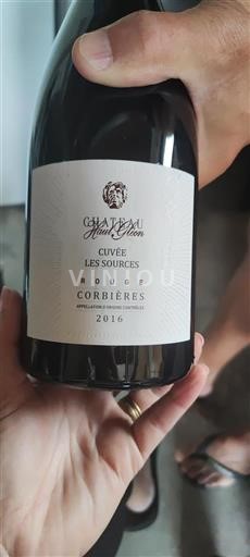Languedoc Corbières Château Haut Gléon Les Sources 2016