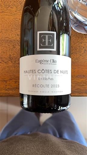 Bourgogne Hautes Côtes de nuits Eugène Ellia En Riottes 2023