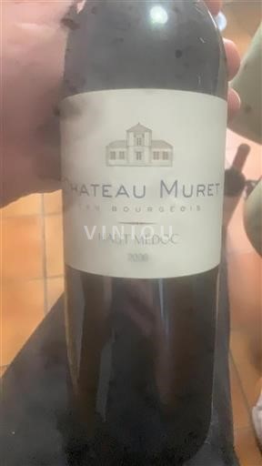 Bordeaux Haut-Médoc Cru Bourgeois Château Muret 2006