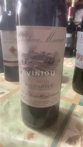 Bordeaux Haut-Médoc Cru Bourgeois Château Maurac 2002