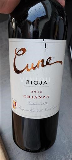 Rioja Cune Crianza 2015