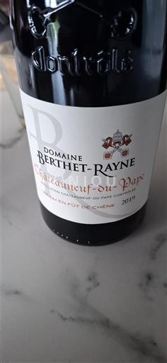 Rhône-dalen Châteauneuf-du-Pape Domaine Berthet Rayne 2019
