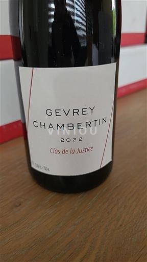 Burgundy Gevrey-Chambertin Clos De La Justice 2022