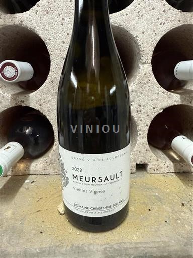 Bourgondië Meursault Christophe Bellang Vieilles Vignes 2022