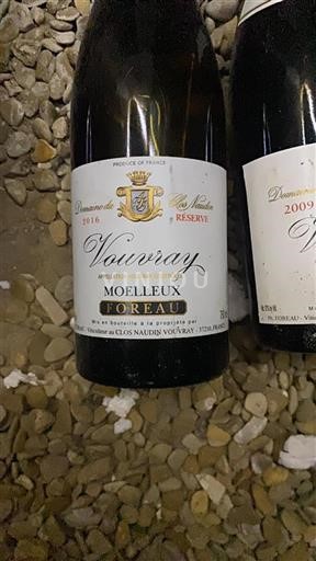 Vallée de la Loire Vouvray Domaine Clos Naudin Réserve 2016
