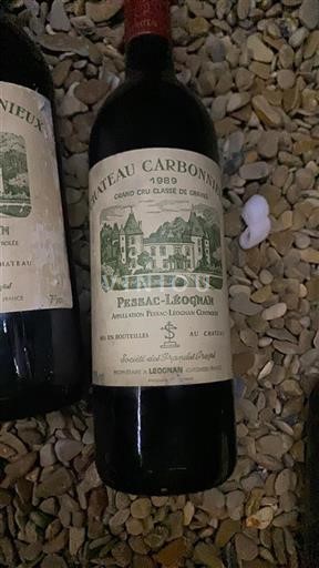 Bordeaux Pessac-Léognan Grand Cru Château Carbonnieux 1989