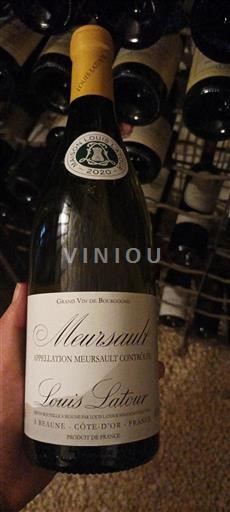 Burgundi Meursault Louis Latour 2020