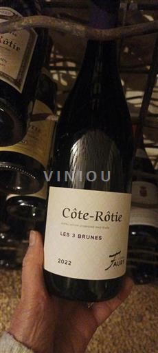 Vallée du Rhône Côte-rôtie Domaine Faury Les 3 Brunes 2022