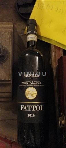 Tuscan Wines Brunello di Montalcino Fattoi 2016