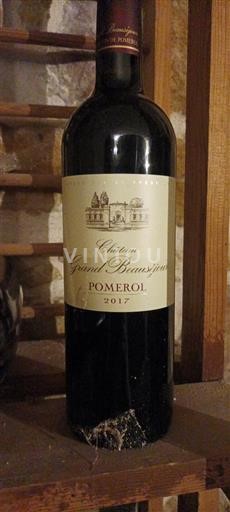 Bordeaux Pomerol Château Grand Beauséjour 2017