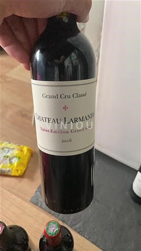 Bordeaux Saint-Émilion Grand Cru Grand Cru Château Larmande 2016