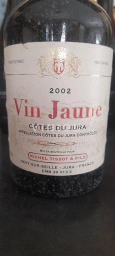 Jura Côtes du Jura Michel Tissot & Fils Vin Jaune 2002