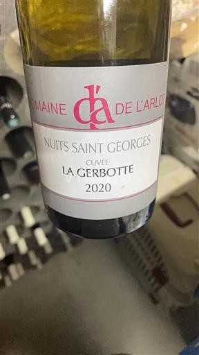 Burgundy Nuits-Saint-Georges Domaine L'arlot La Gerbotte 2020