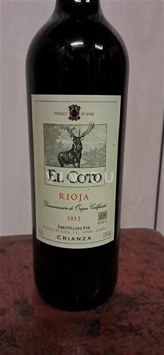 La Rioja Rioja El Coto Crianza 2012