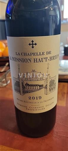 Bordeaux Pessac-Léognan Château La Mission Hautbrion La Chapelle de La Mission Haut-Brion 2019