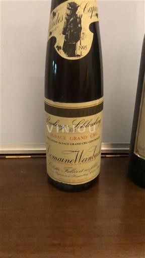 Elzas Alsace Grand Cru Grand Cru Domaine Weinbach Riesling Schlossberg 1995