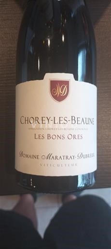 Bourgogne Chorey-lès-beaune Domaine Maratraydubreuil Les Bons Ores Non Millésimé