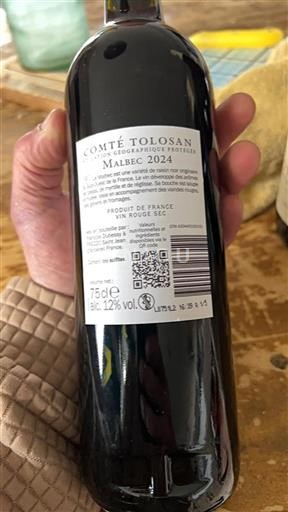 Sydvestfrankrig Comté tolosan Malbec 2024