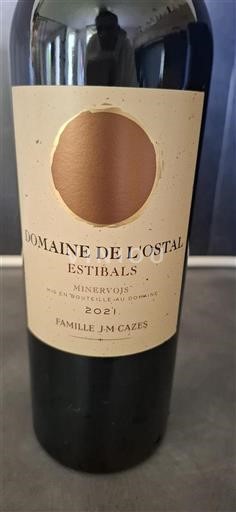 Linguadoca Minervois Domaine L'ostal Estibals 2021