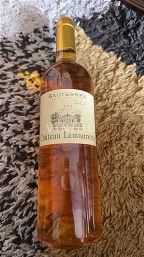 Bordeaux Sauternes Château Lamourette 2012
