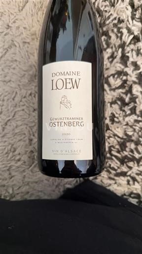 Alsace Domaine Loew Ostenberg 2020