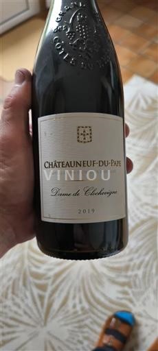 Údolí Rhôny Châteauneuf-du-Pape Dame De Clochevigne 2019