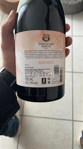 Linguadoca e Rossiglione Côtes catalanes Torredemer Mangin Sinopia 2024