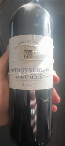 Bordeaux Saint-Julien Château Glana Pavillon du Glana 2006