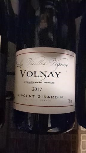 Bourgondië Volnay Vincent Girardin Les Vieilles Vignes 2017