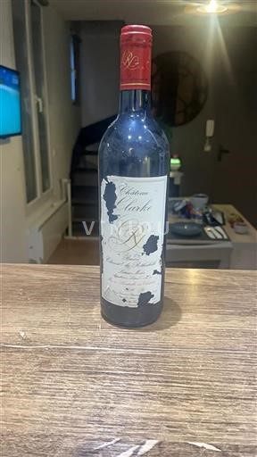 Bordeaux Listrac-Médoc Château Clarke 1990