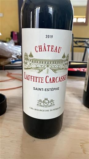Bordeaux Saint-Estèphe Cru Bourgeois Supérieur Château Laffitte Carcasset 2019