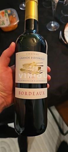 Bordeaux Grande Esteyrolle 2020