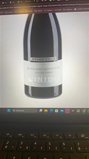 Borgoña Chassagne-Montrachet Domaine Bruno Colin Vieilles Vignes 2022