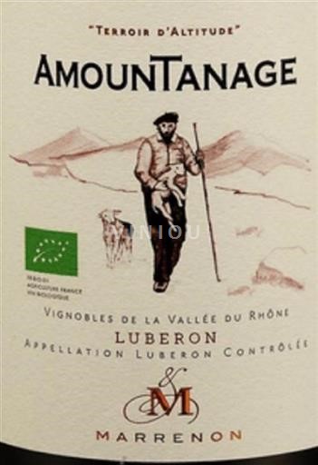 Rhône-dalen Luberon Marrenon Amountanage 2018