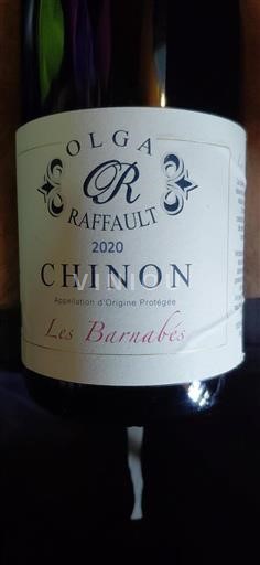 Vallée de la Loire Chinon Olga Raffault Les Barnabés 2020