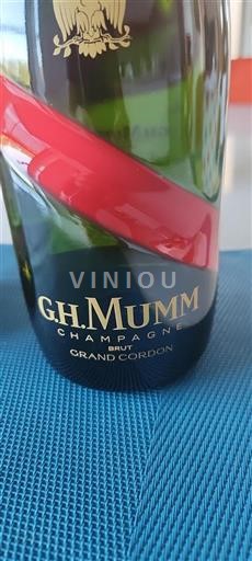 Champanhe Gh Mumm Grand Cordon Não Sazonado