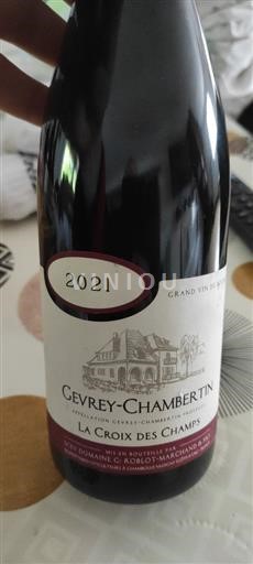 Burgundy Gevrey-Chambertin Domaine G. Roblotmarchand La Croix des Champs 2021