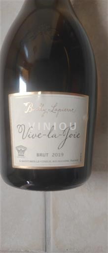 Borgogna Crémant di Borgogna Bailly Lapierre Vive-la-Joie 2019