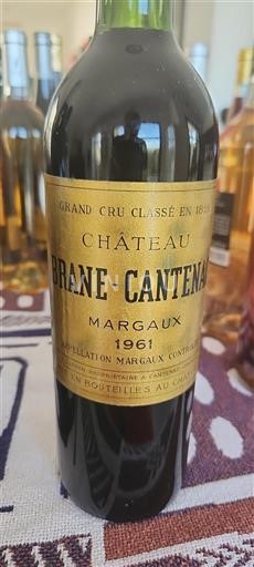 Bordeaux Margaux Grand Cru Château Branecantenac 1961