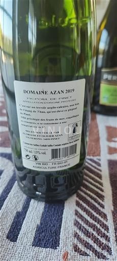 Languedoc Picpoul-de-pinet Domaine Azan 2019