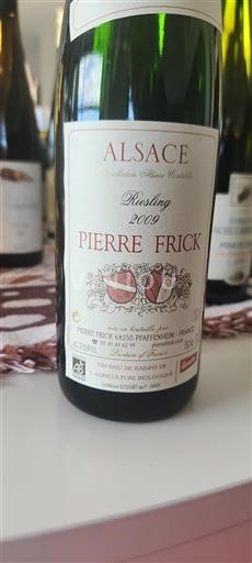 Alsace Pierre Frick Riesling 2009