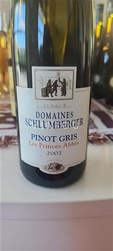 Alzacija Schlumberger Les Princes Abbés 2002
