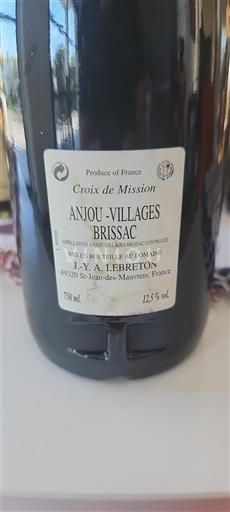 Loiredalen Anjou Villages Brissac J.y. A. Lebreton Croix de Mission 1999