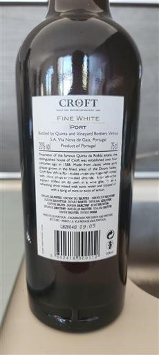 Portugal Port Croft Fine White Non-Vintage