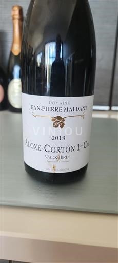 Bourgogne Premier Cru Jean Pierre Maldant Valozières 2018